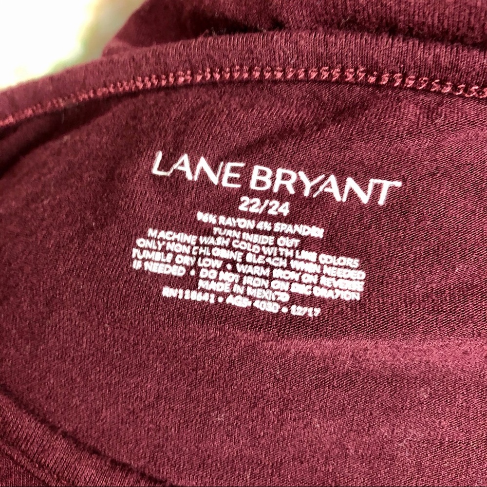 Lane Bryant Embroidered Ruffle Top - Picture 6 of 6
